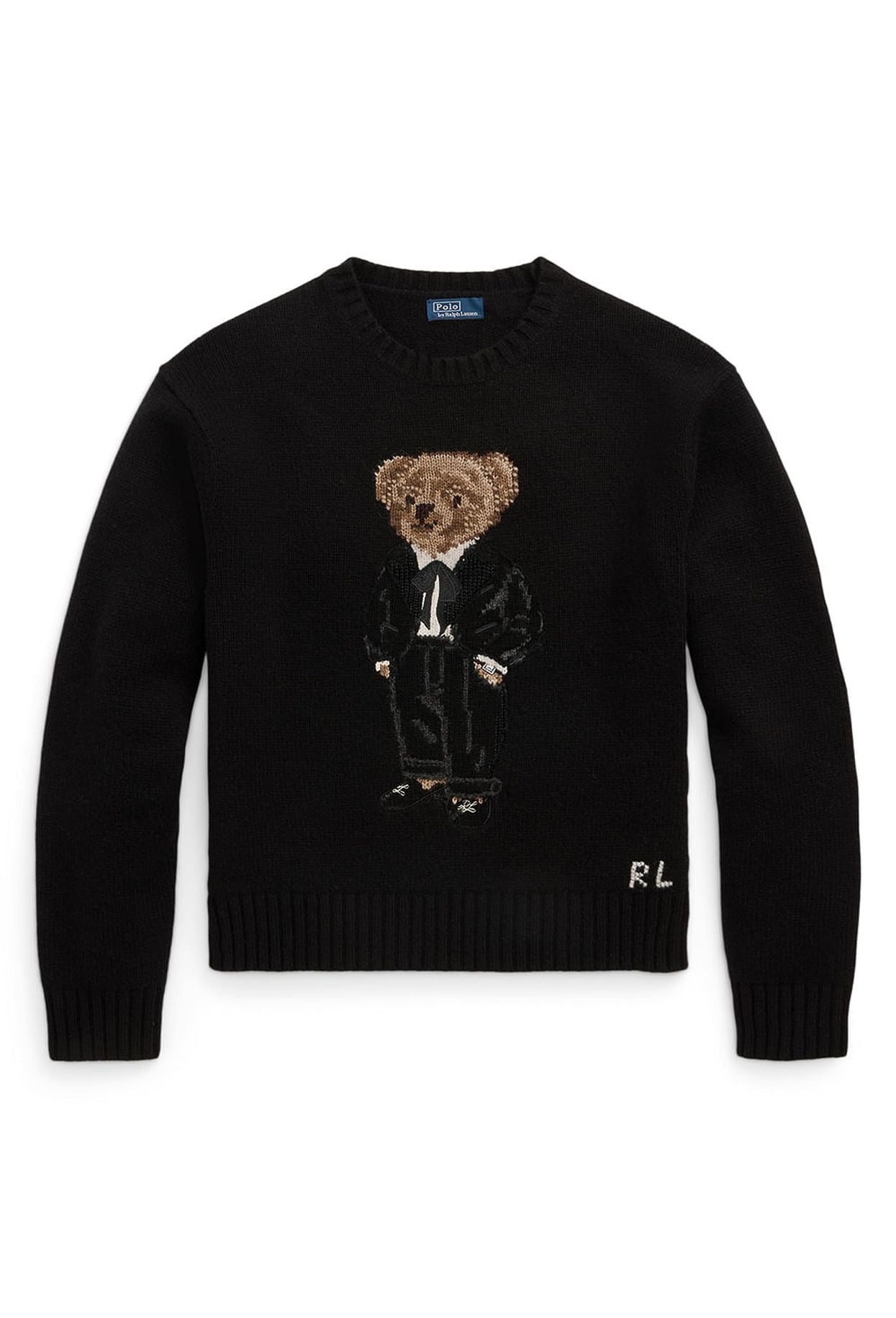 Sweater R&L | Black Polo Bear